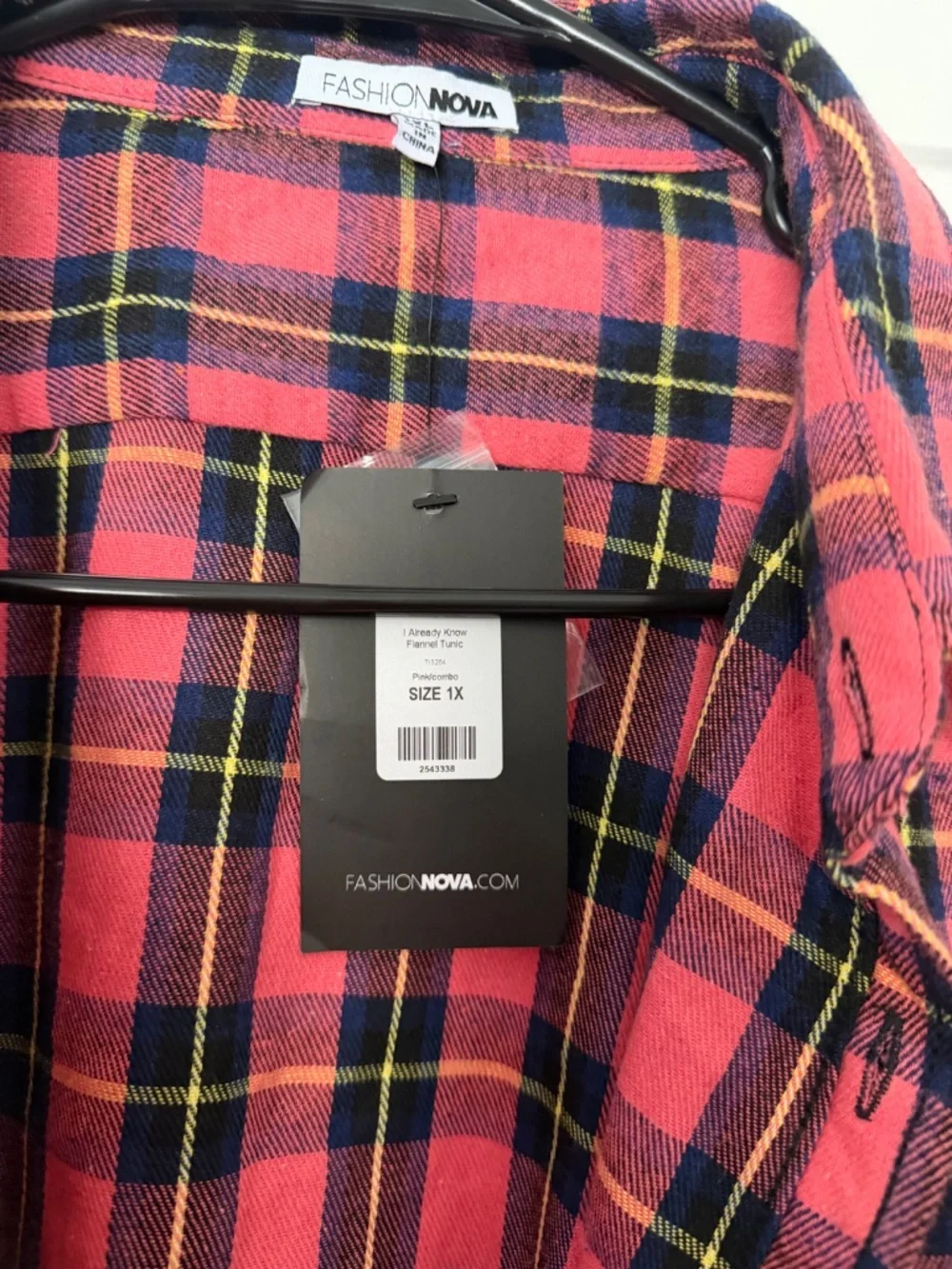 Flannel button up - Picture 2 of 5